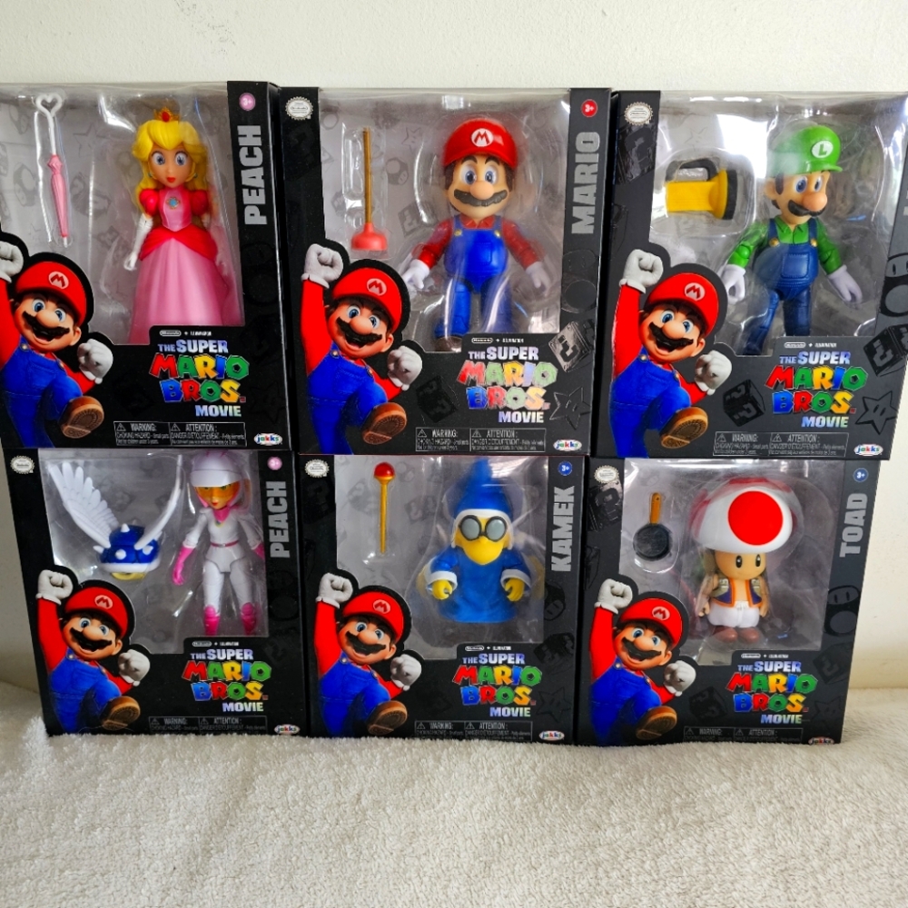 Super Mario Bros. Movie Action Figure Set